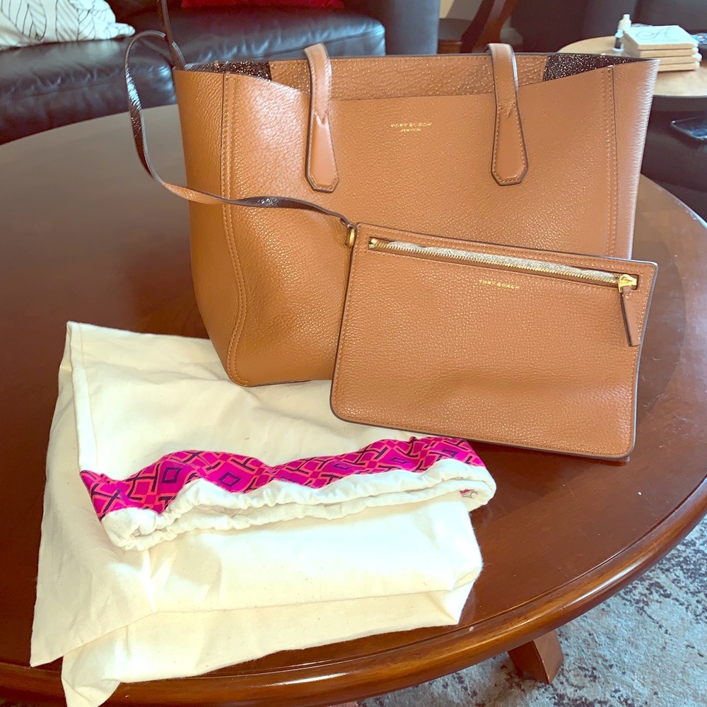 Reversible mini Tory Burch Perry tote